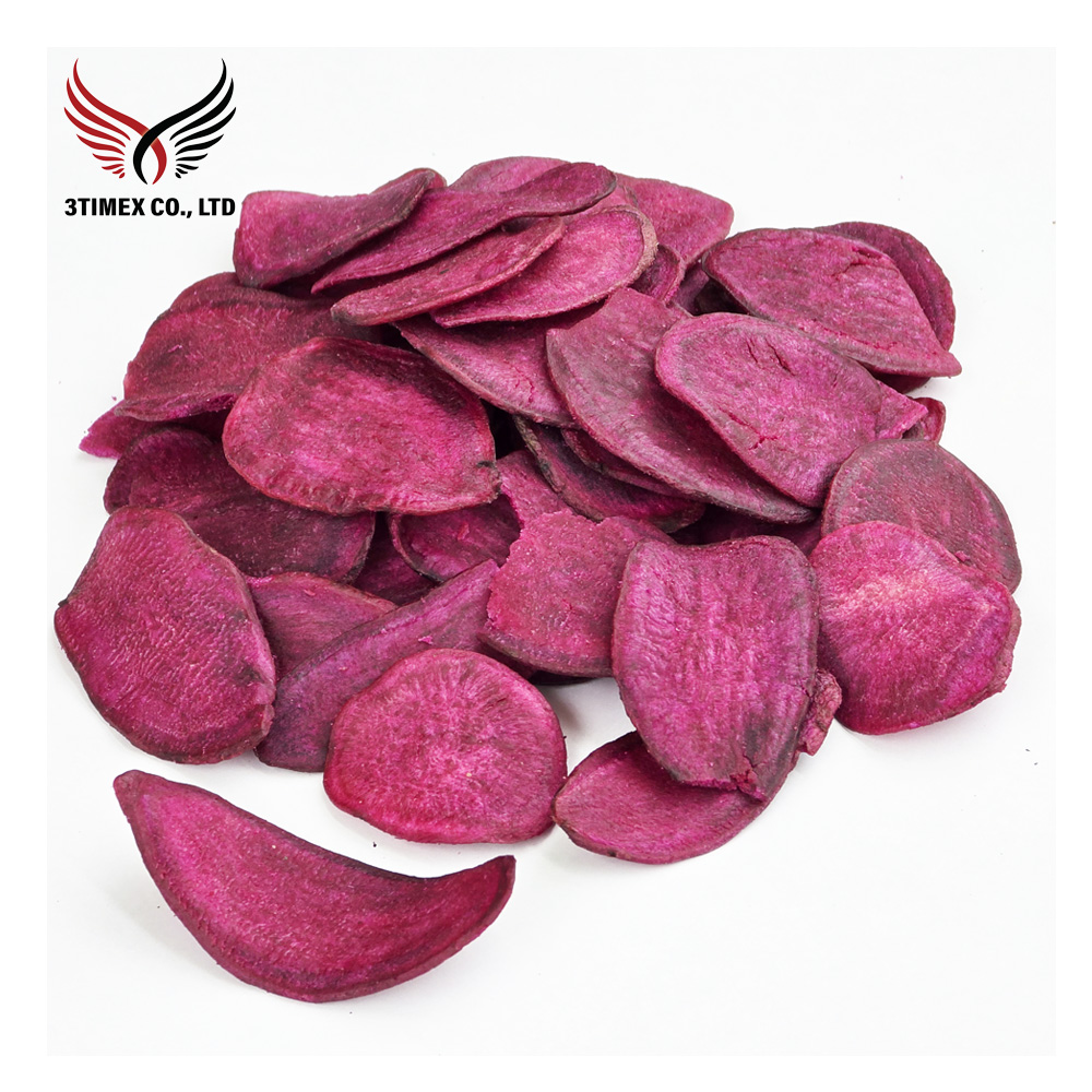 Khoai lang tím lát sấy giòn xuất khẩu